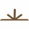 Ekena Millwork Saratoga Timber Gable Bracket, Western Red Cedar, 84"W x 45"H x 1 1/2"D x 5 1/2"F, 13/12 Pitch GBW084X45X0206SAR00SWR - alternate 2